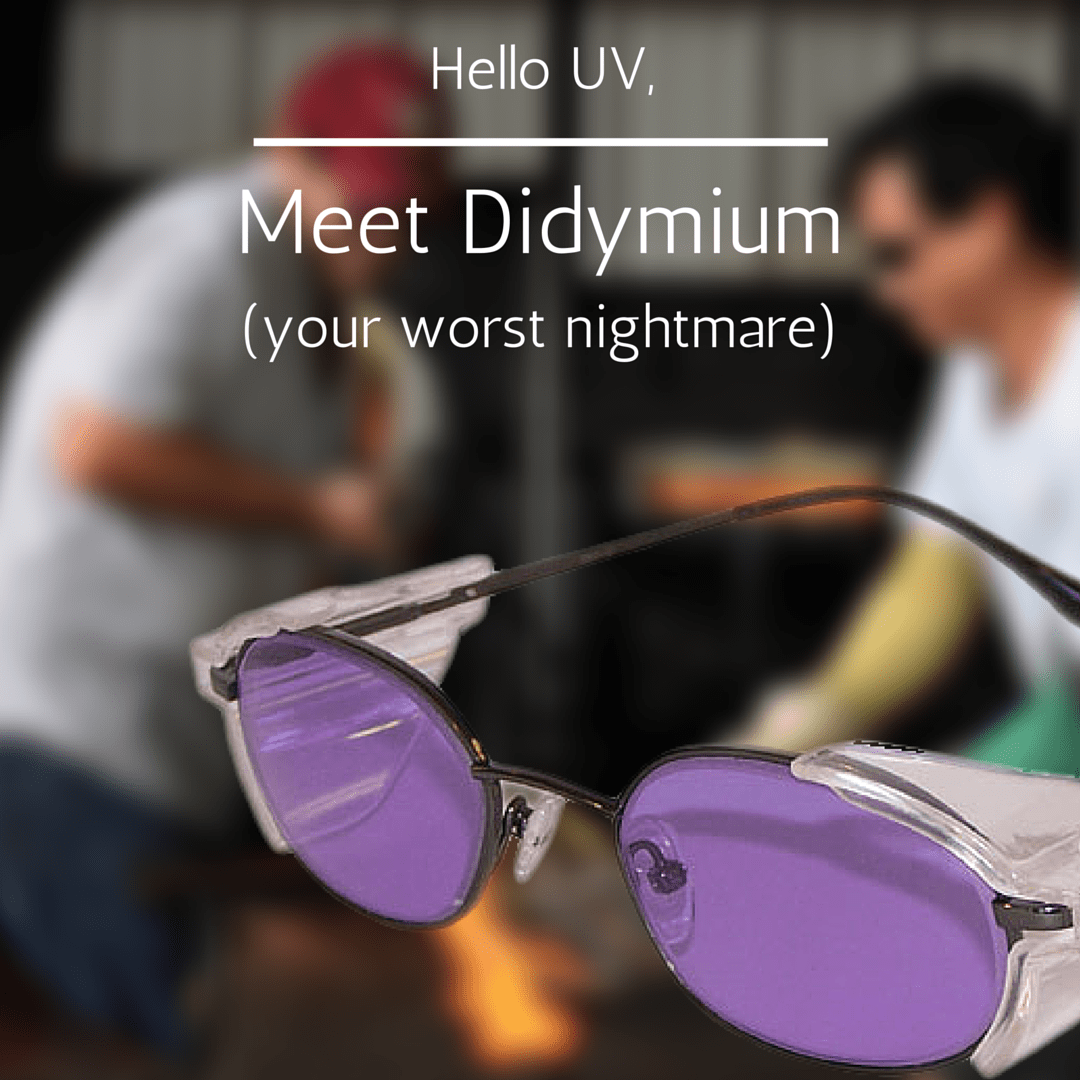 GoldCoated Glass Blowing Safety Glasses Learn Glass Blowing