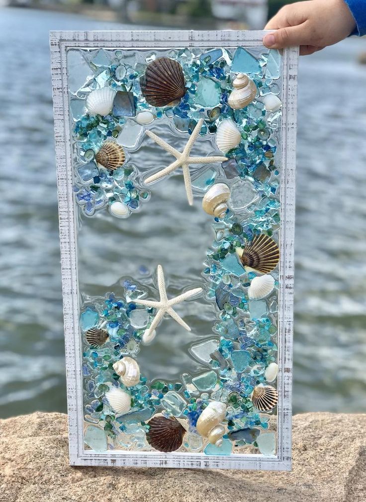 Sea Glass Window Art A Beautiful And Unique Way To Decorate Your Home