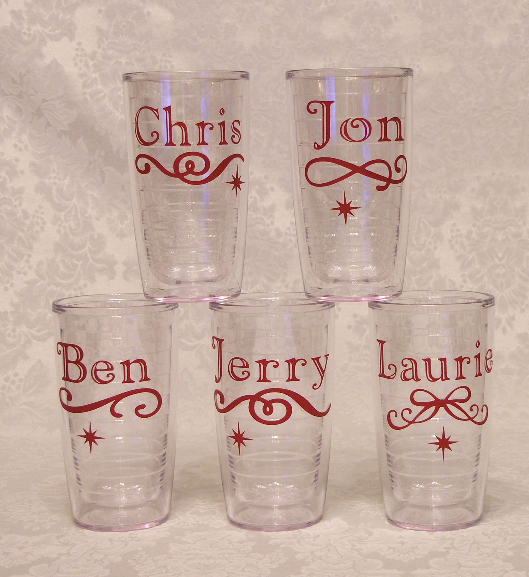 Etched Glass Cups Made With A Cricut Learn Glass Blowing