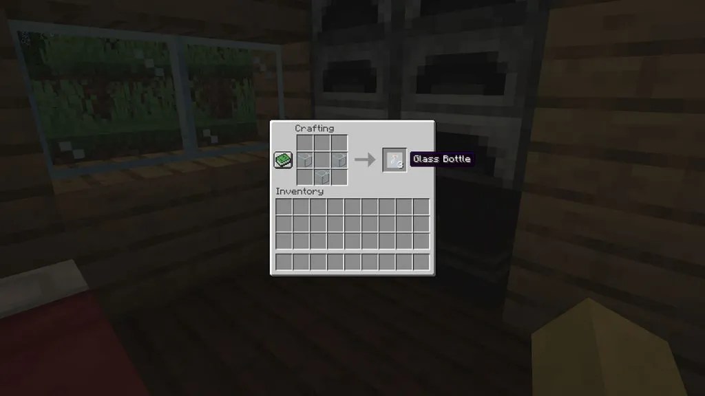 How To Craft Glass Bottles In Minecraft PS4 Learn Glass Blowing