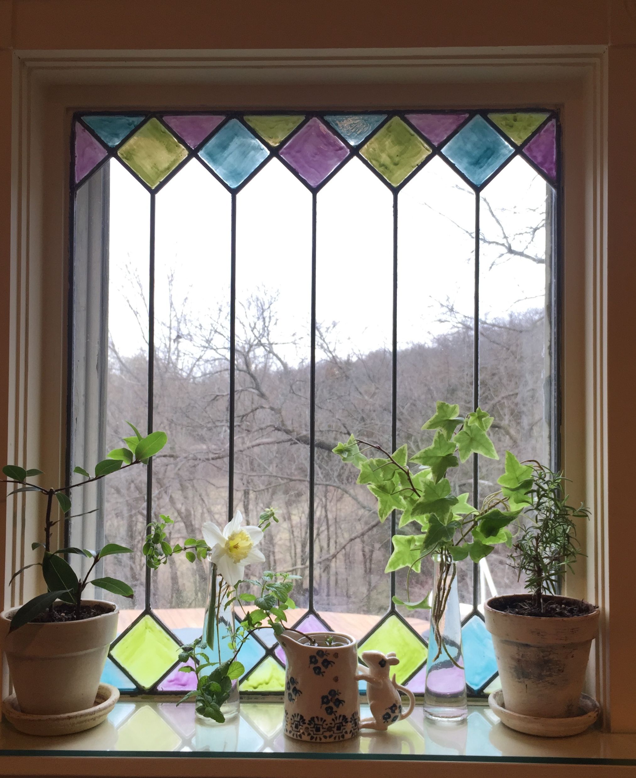 Creating Reflections On Glass Windows With Acrylics A Guide For