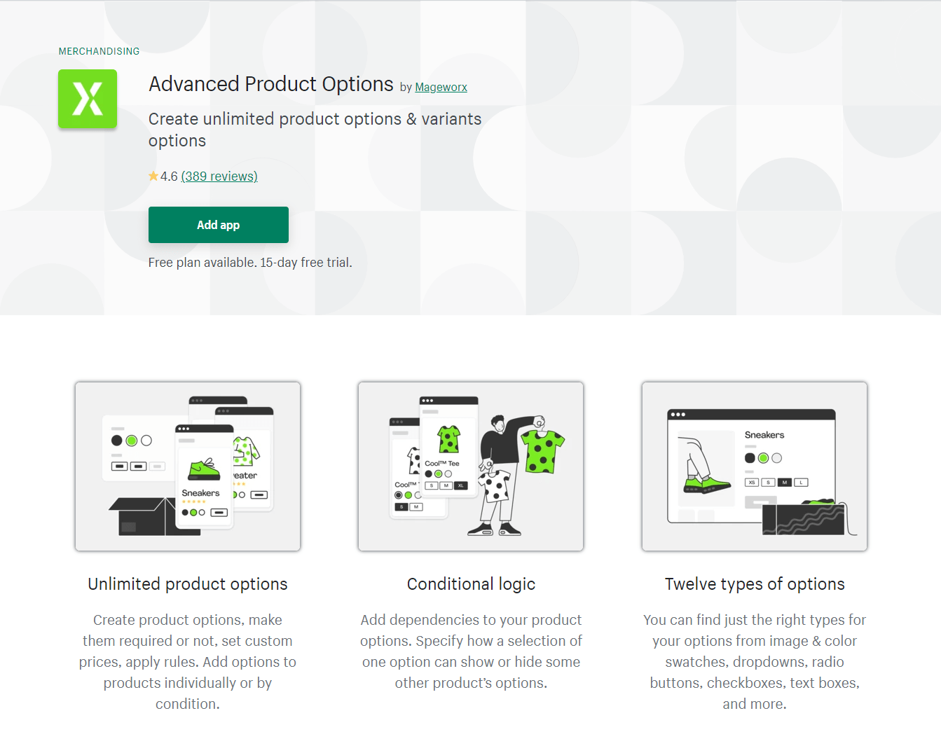 Create Unlimited Product Options with the Advanced Product Options