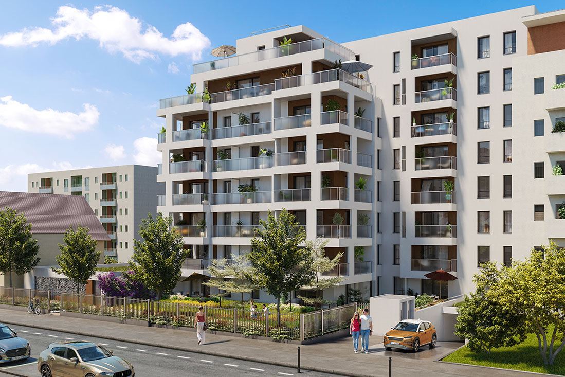 Les Balcons D'orion, programme neuf à Annemasse Peterson.fr