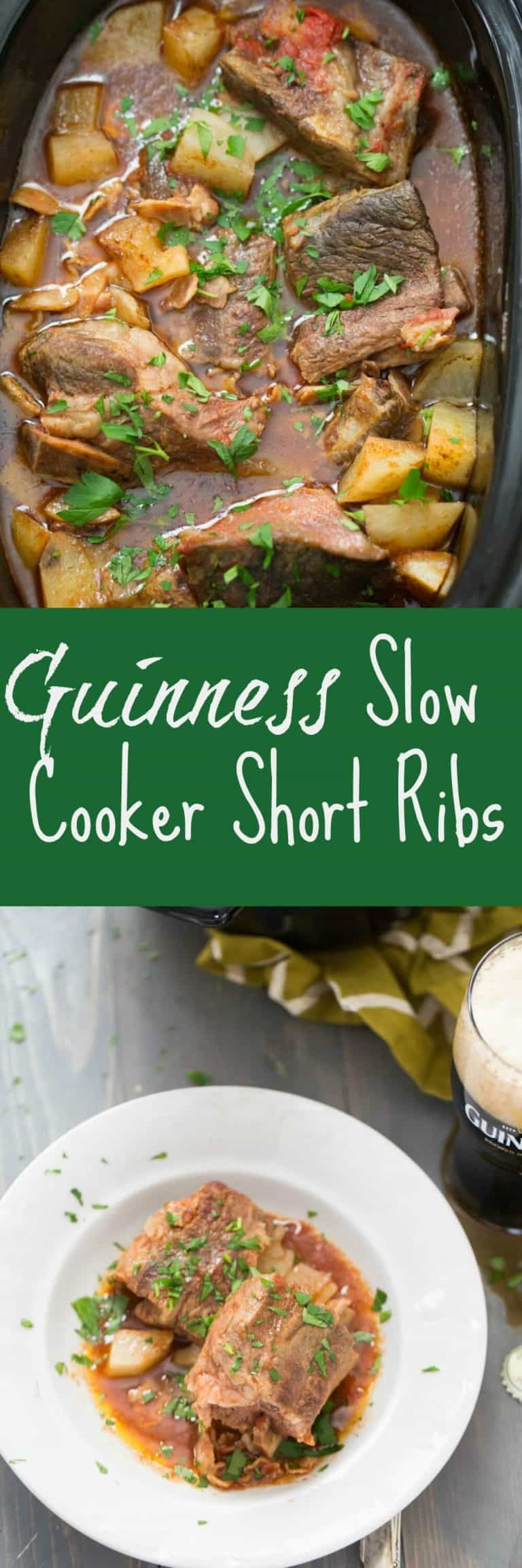 Guinness Slow Cooker Short Ribs
