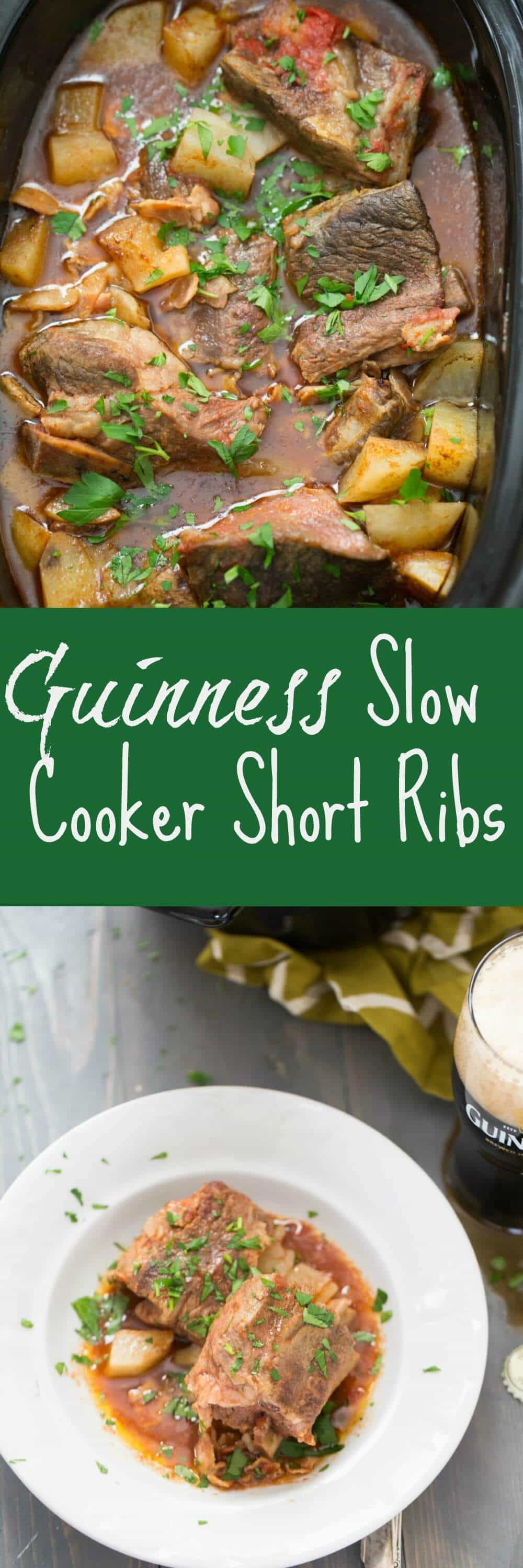 Guinness Slow Cooker Short Ribs