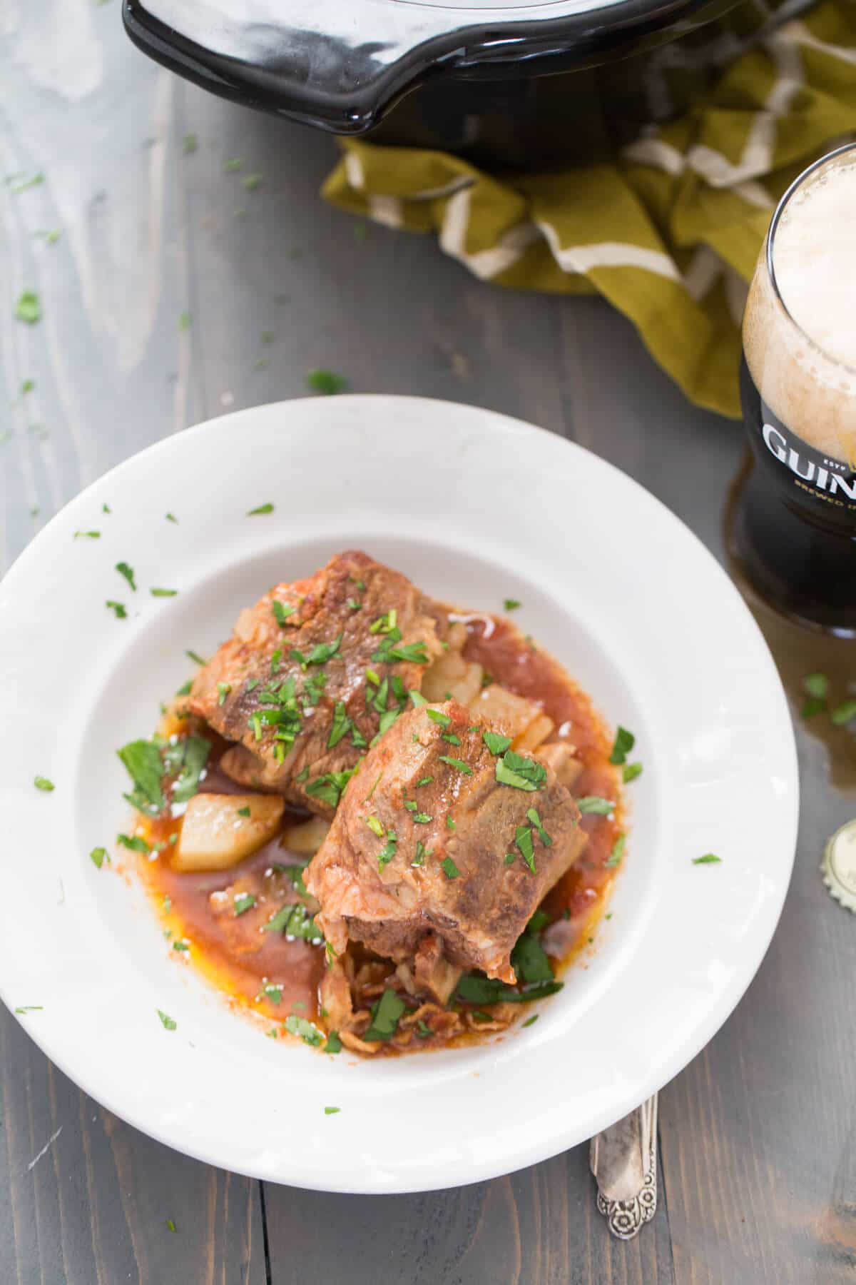 Guinness Slow Cooker Short Ribs