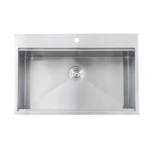 Ledge 16 Gauge Kitchen Sink 33" Lenova Sinks