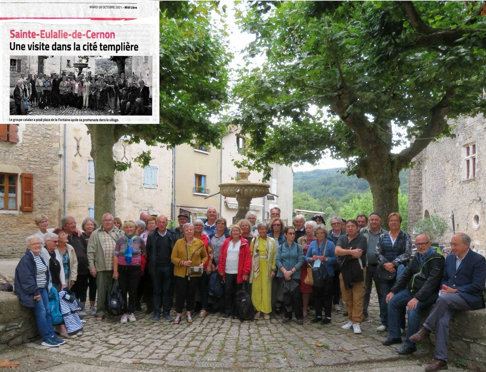 Nos Torreillans du Patrimoine en vadrouille à SainteEulaliedeCernon
