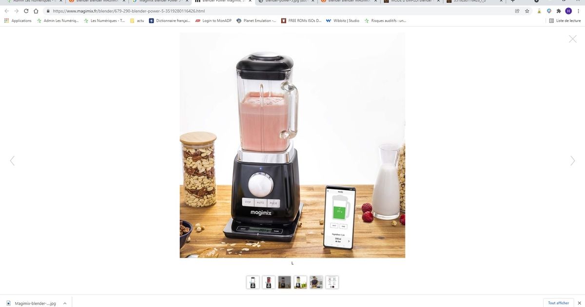 Magimix connecte son Blender Power 5 au smartphone Les Numériques