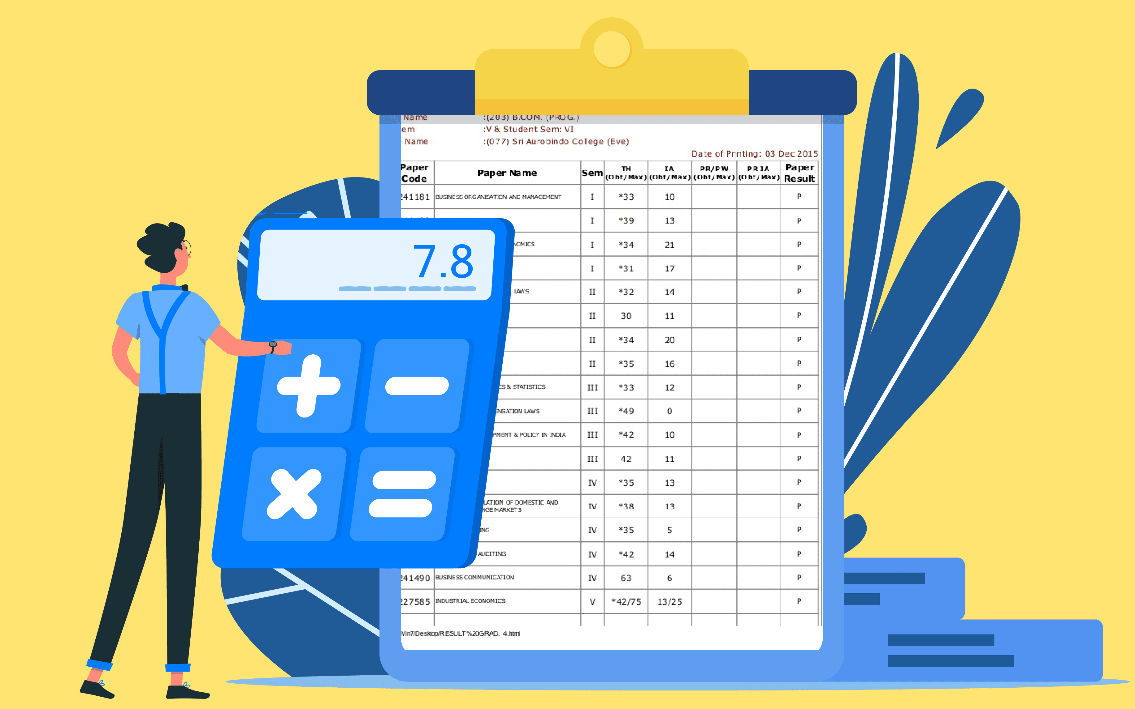 How to Calculate SGPA Free Online SGPA Calculator! Leverage Edu