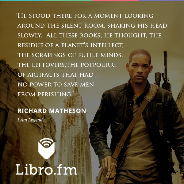 Libro.fm I Am Legend Featured Audiobook