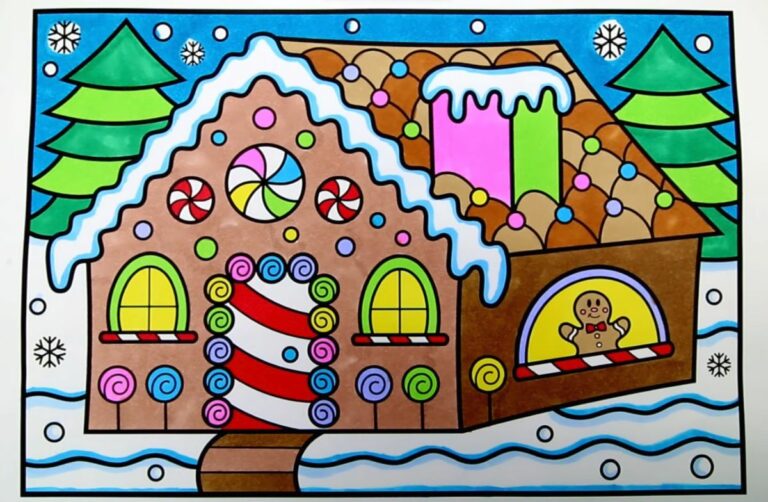 How To Draw a Gingerbread House 10 Easy Drawing Projects