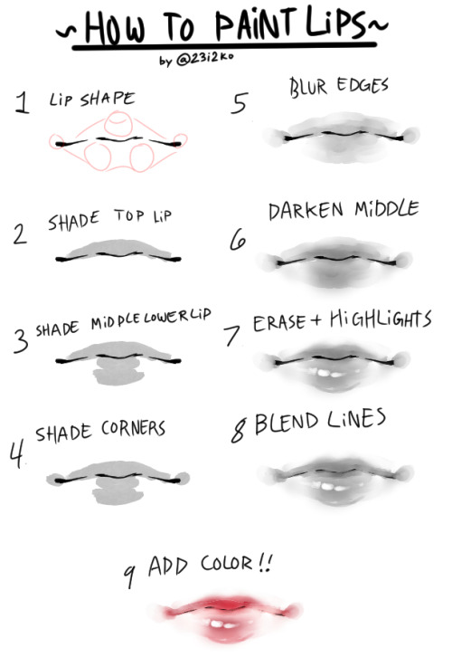 An Easy and Fun Guide on How to Draw Lips