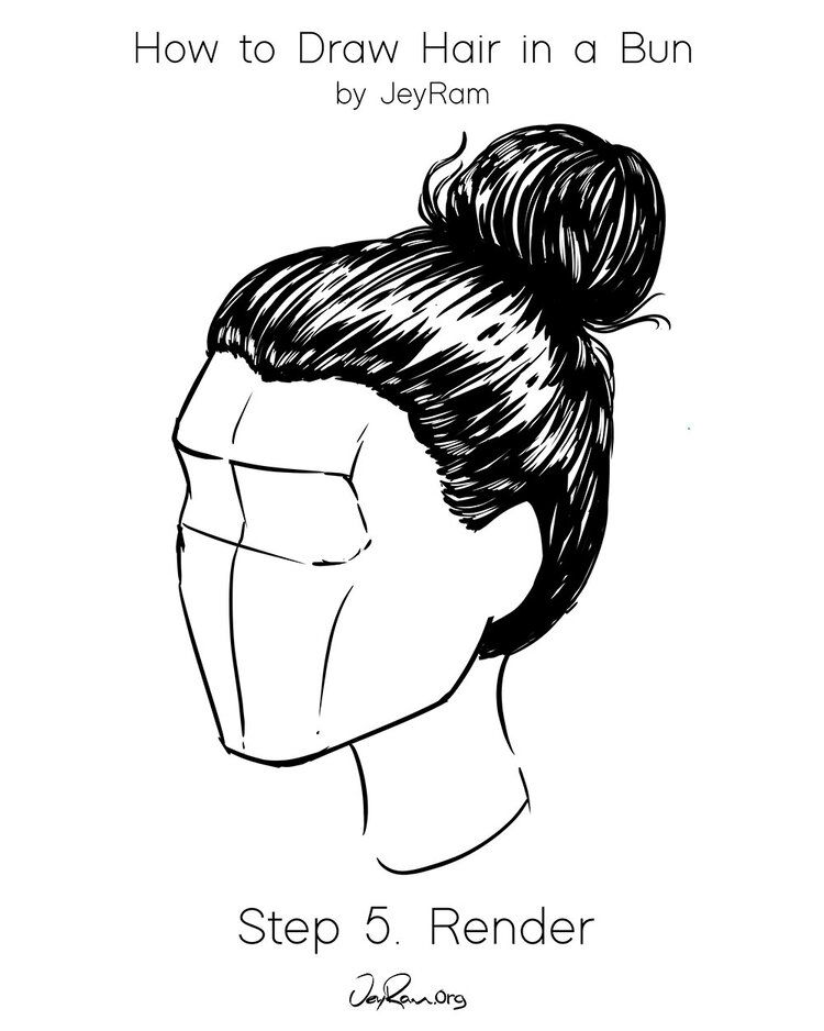 15 How To Draw Hair Easy Drawing Projects