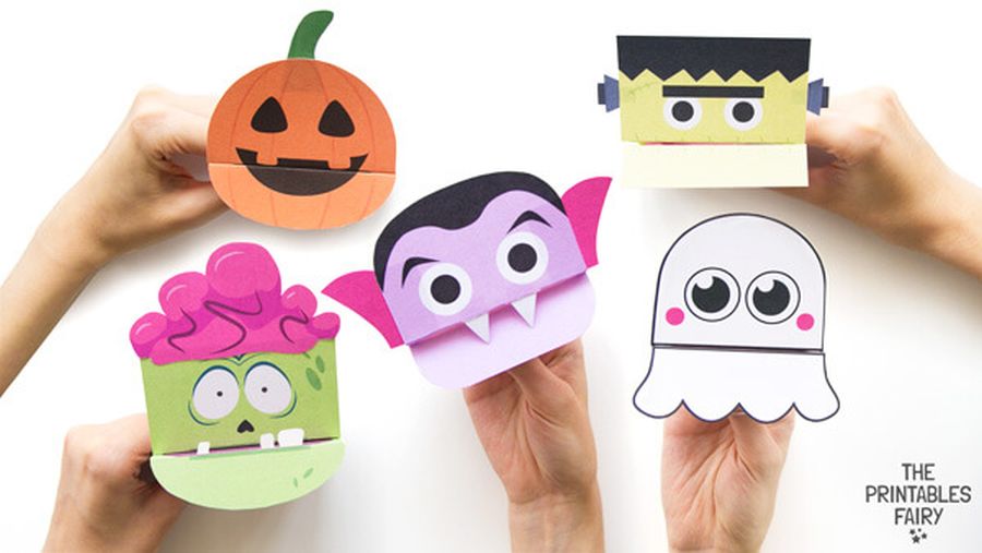 19 DIY Halloween Paper Crafts