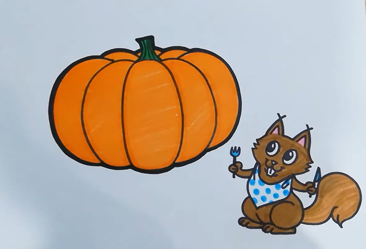 How To Draw a Pumpkin 10 Easy Drawing Projects