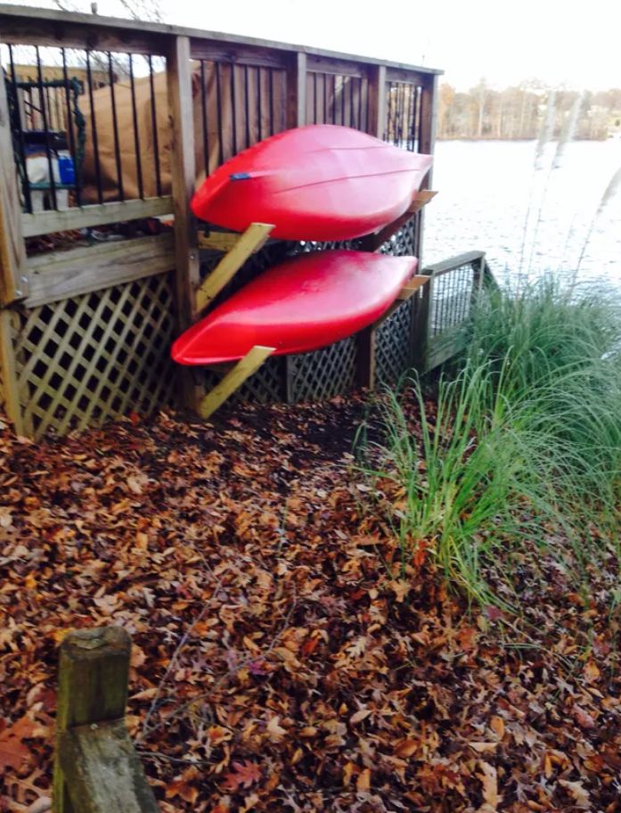 Diy Kayak Storage Rack Dandk Organizer