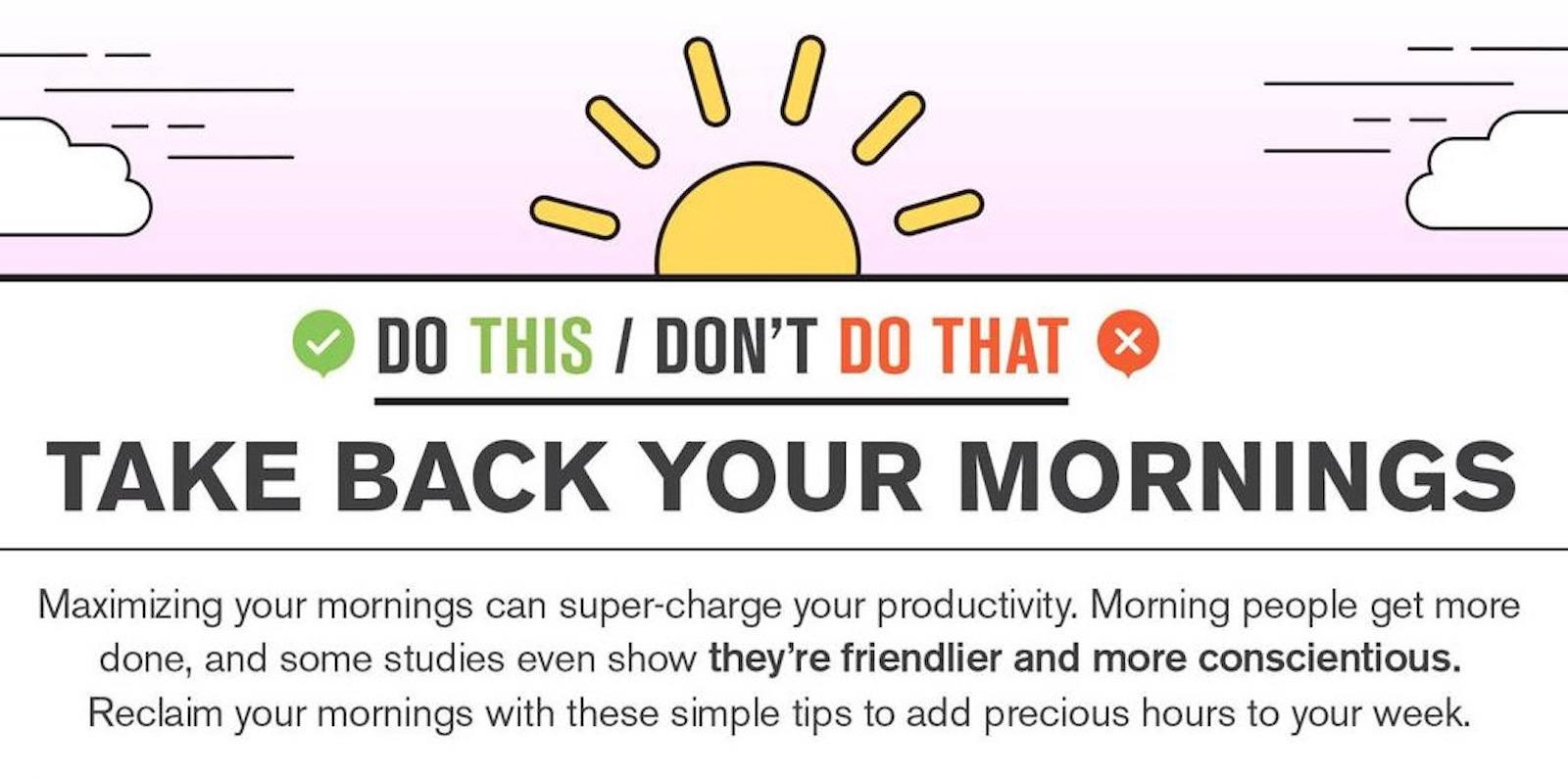 Don't Hit Snooze Here's How To Get The Most Out Of Your Morning