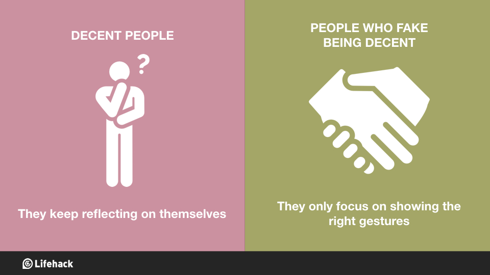 7 Signs Someone Around You May Fake Being Decent