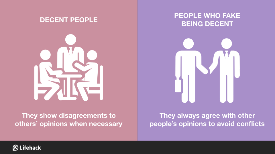 7 Signs Someone Around You May Fake Being Decent