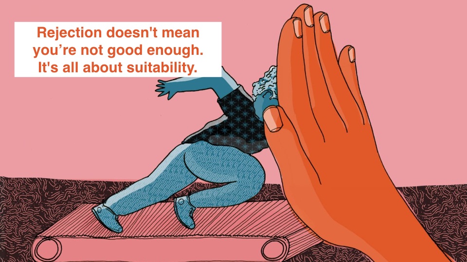 Dealing with Rejection Is Easier If We Look at It Differently