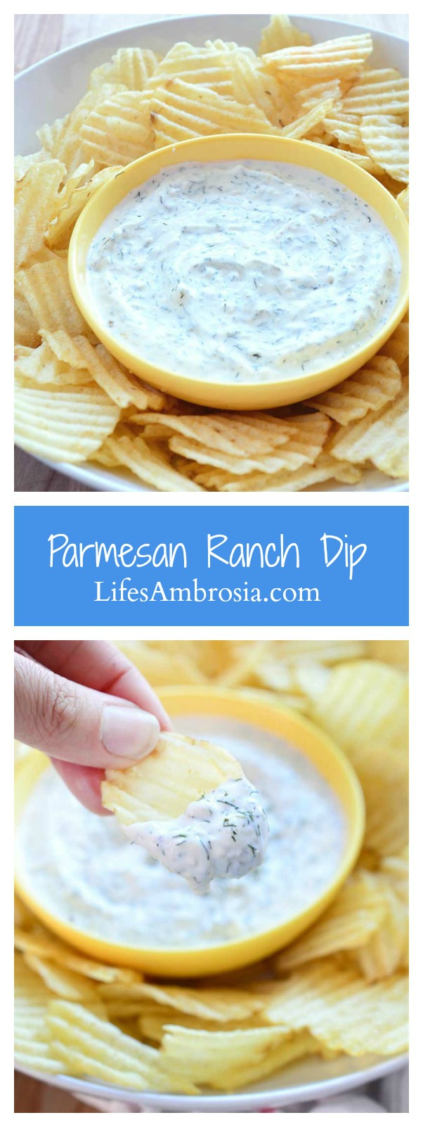 Parmesan Ranch Dip Life's Ambrosia