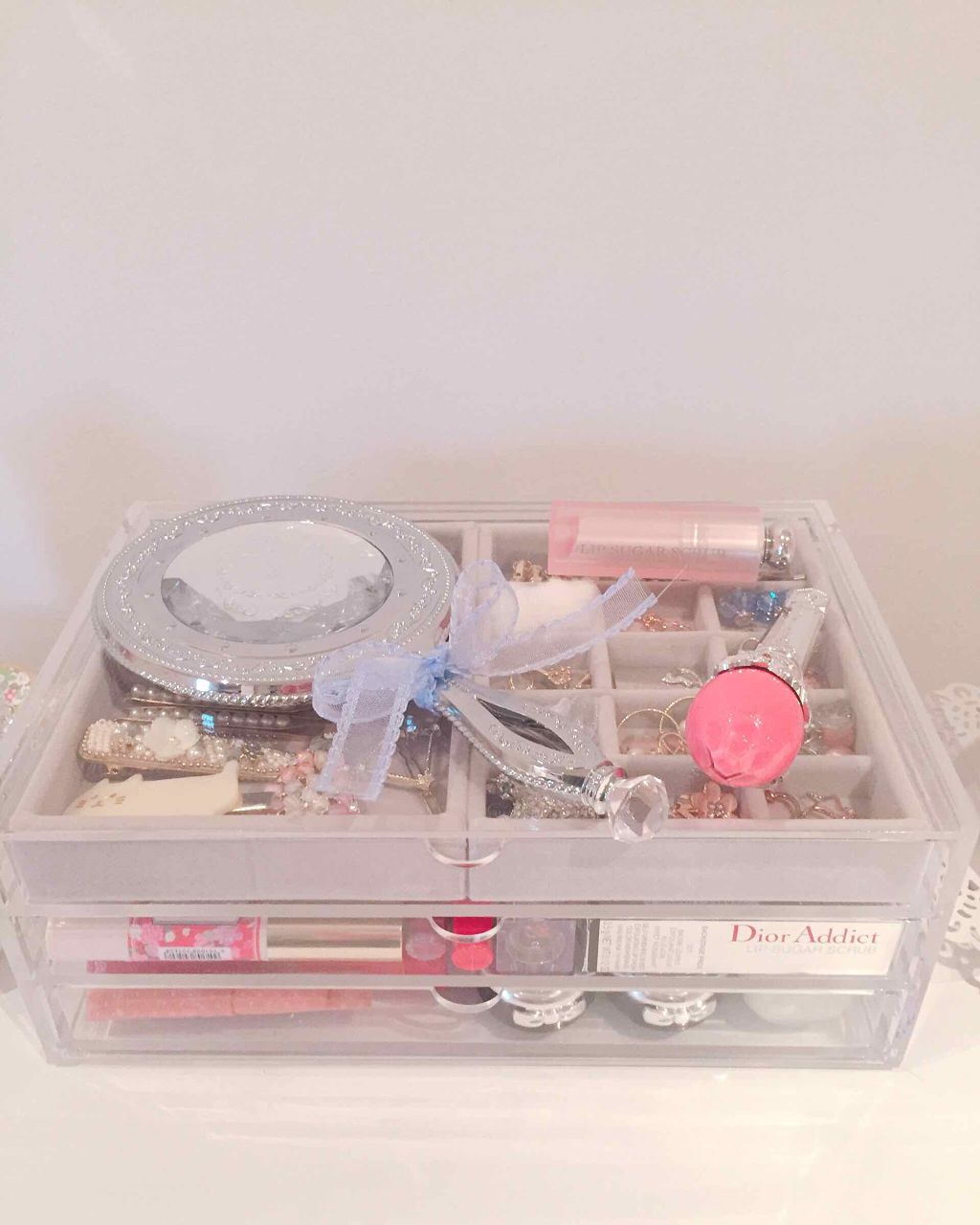 Muji (無印良品) - 無印良品 アクリルケース3段の通販 By 508'S Shop｜ムジルシリョウヒンならラクマ 重なるアクリルケース横型3段｜無印良品の口コミ「初投稿ପ(⑅︎ˊᵕˋ⑅︎)ଓ〜コスメ収納〜..」 By ◡̈❁*(敏感肌) | Lips