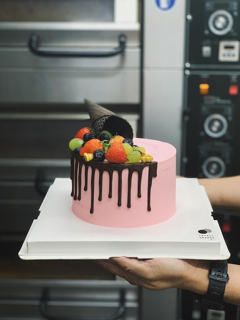 Chocolate Drip Cake Storage Tips Little Upside Down Cake