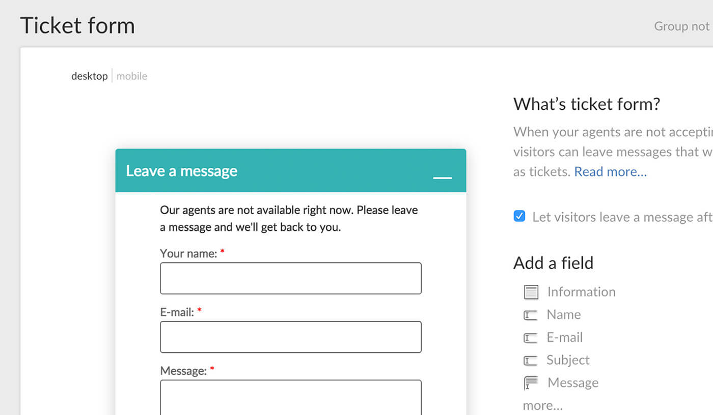 All about Support Tickets in LiveChat LiveChat Knowledge Base