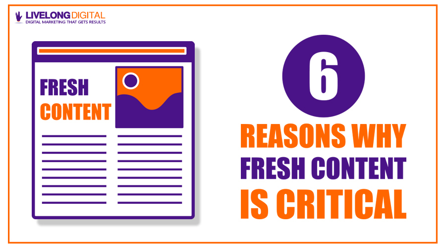 6 Reasons Why Fresh Content Is Important For Your Business