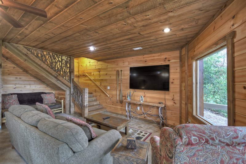 Altitude Adjustment Blue Ridge Cabin Rental by Southern Comfort Cabin