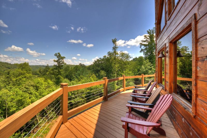 Altitude Adjustment Blue Ridge Cabin Rental by Southern Comfort Cabin