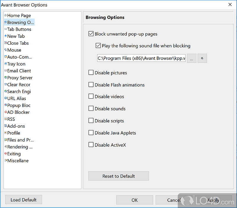 Avant Browser Screenshots
