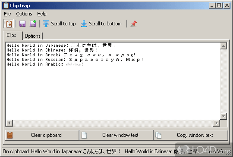 ClipTrap Screenshots