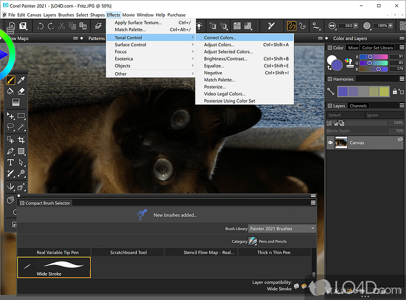 Corel Painter Screenshots