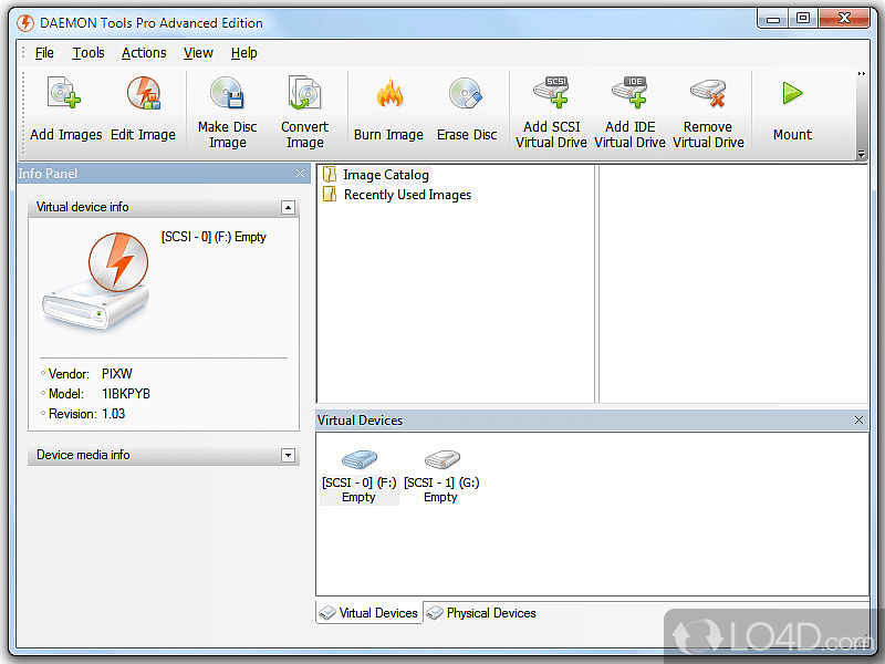 DAEMON Tools Pro Screenshots