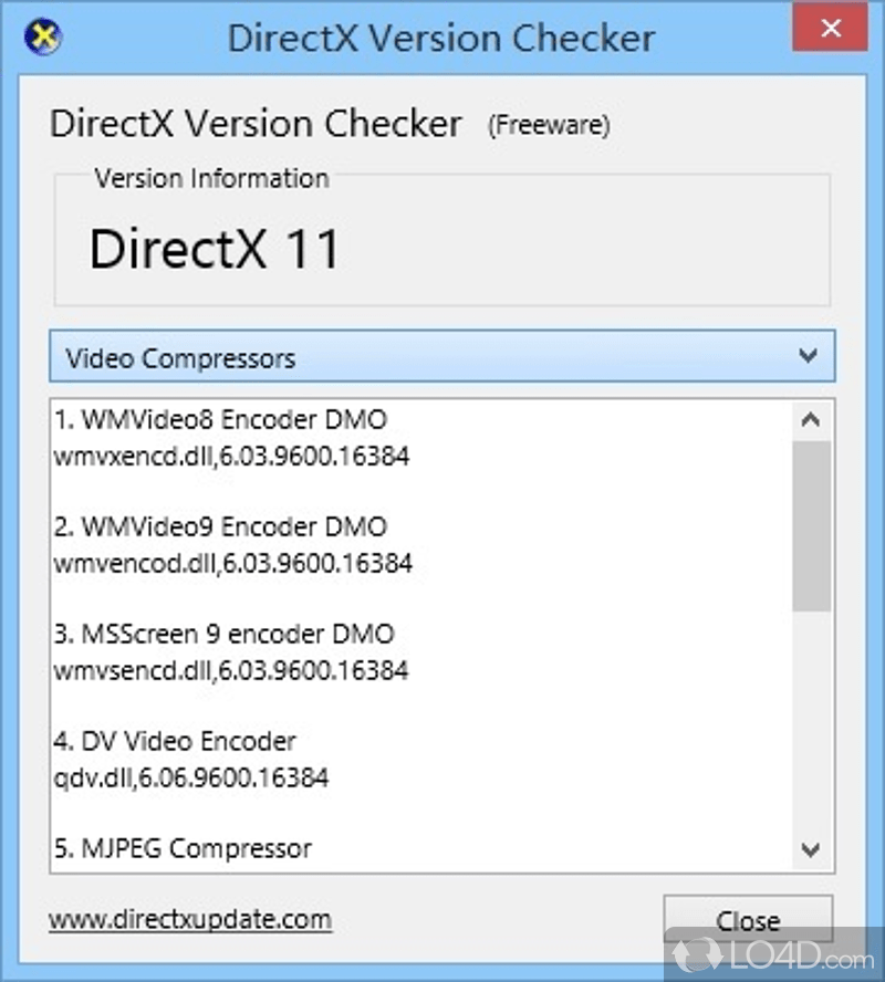 DirectX Version Checker Download
