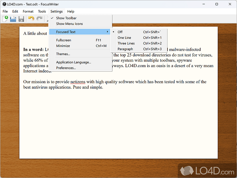 FocusWriter Download