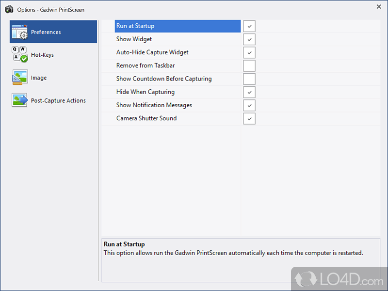 Gadwin PrintScreen Screenshots