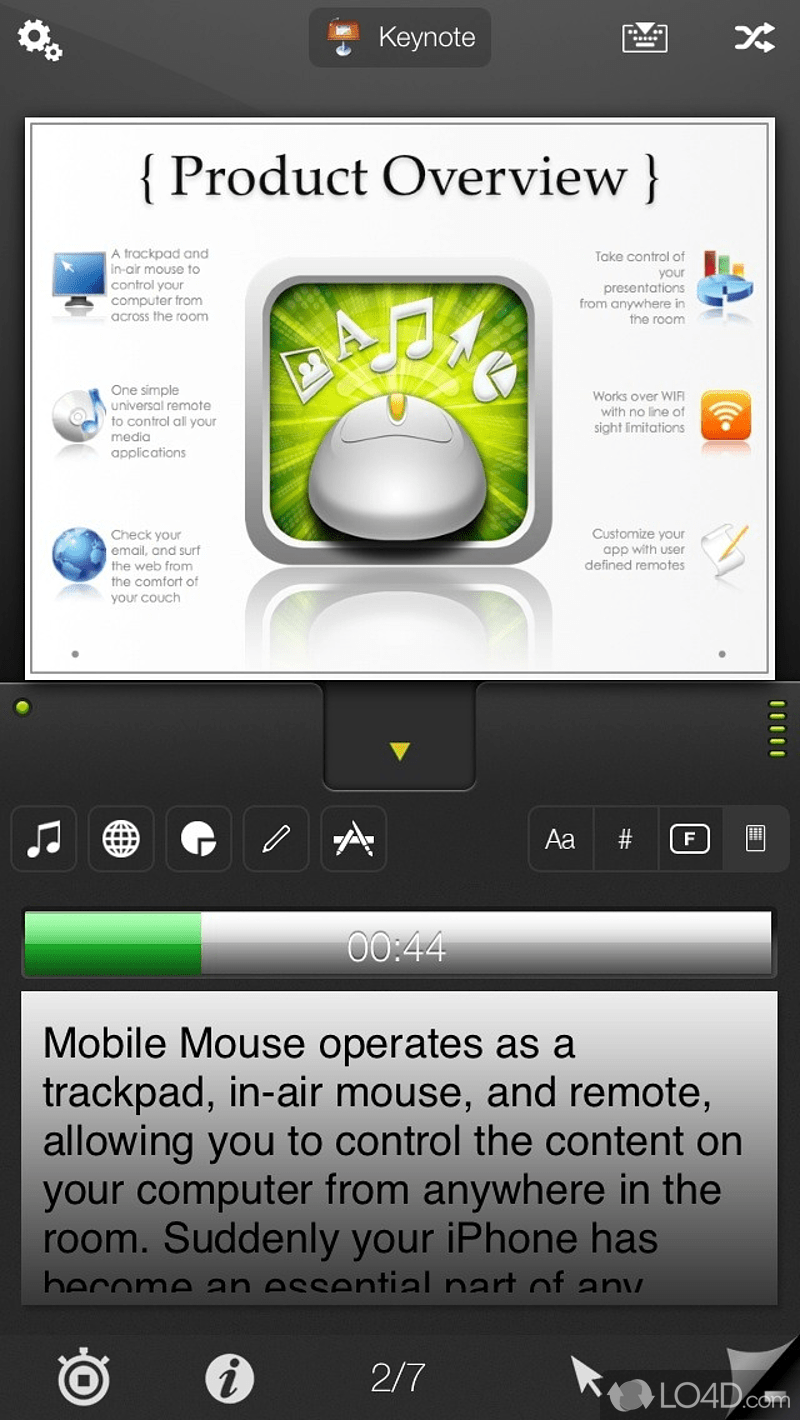 Mobile Mouse Server Screenshots
