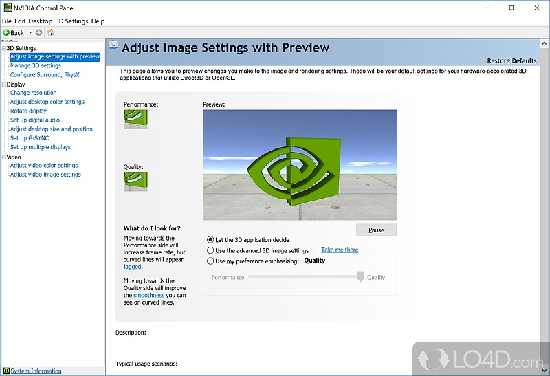 NVIDIA Display Control Panel Download