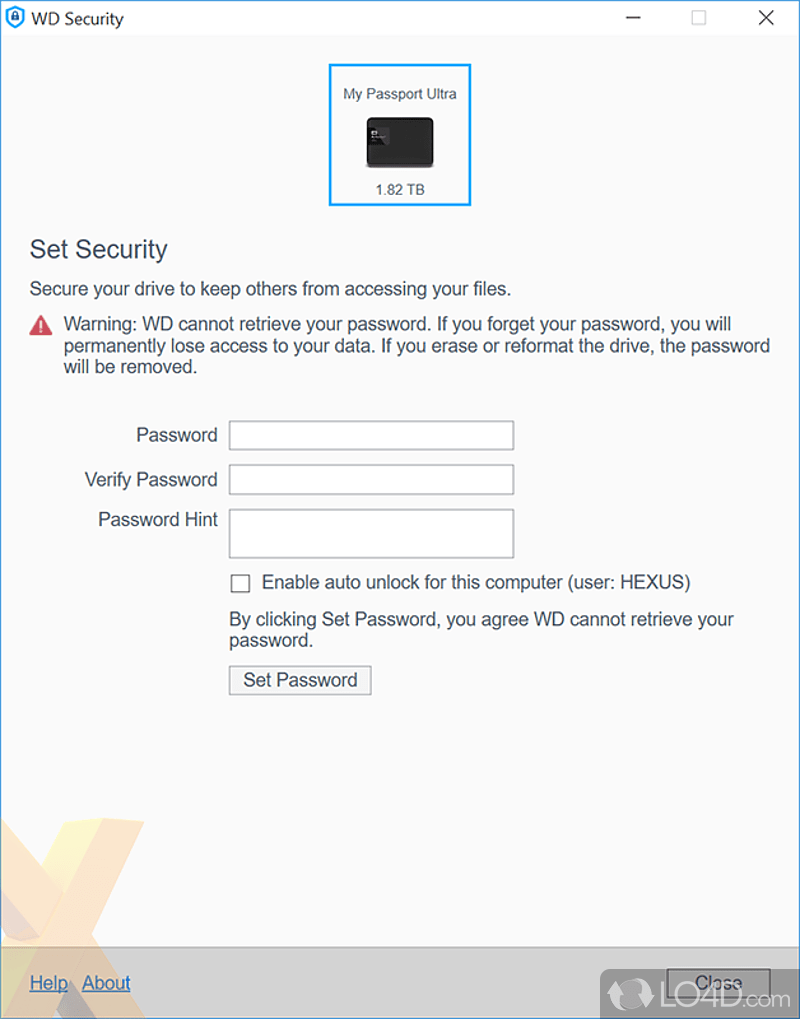 WD Security - Download