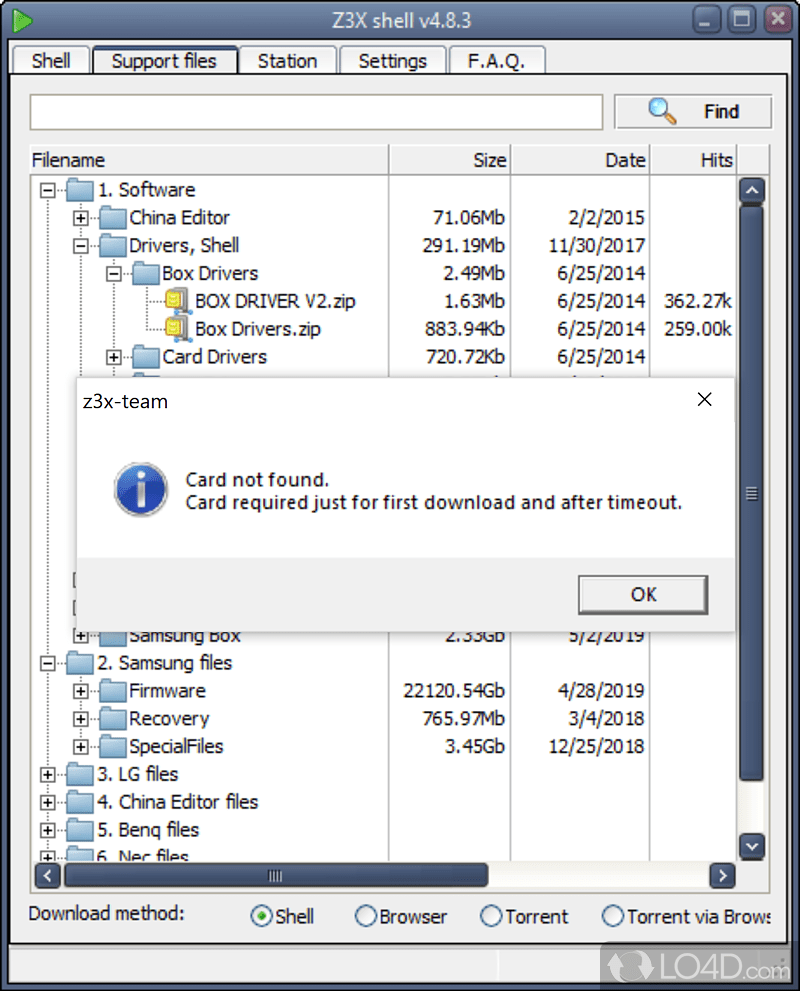 z3x shell Screenshots