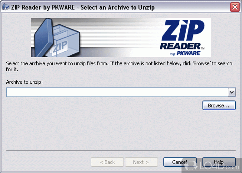 ZIP Reader Screenshots