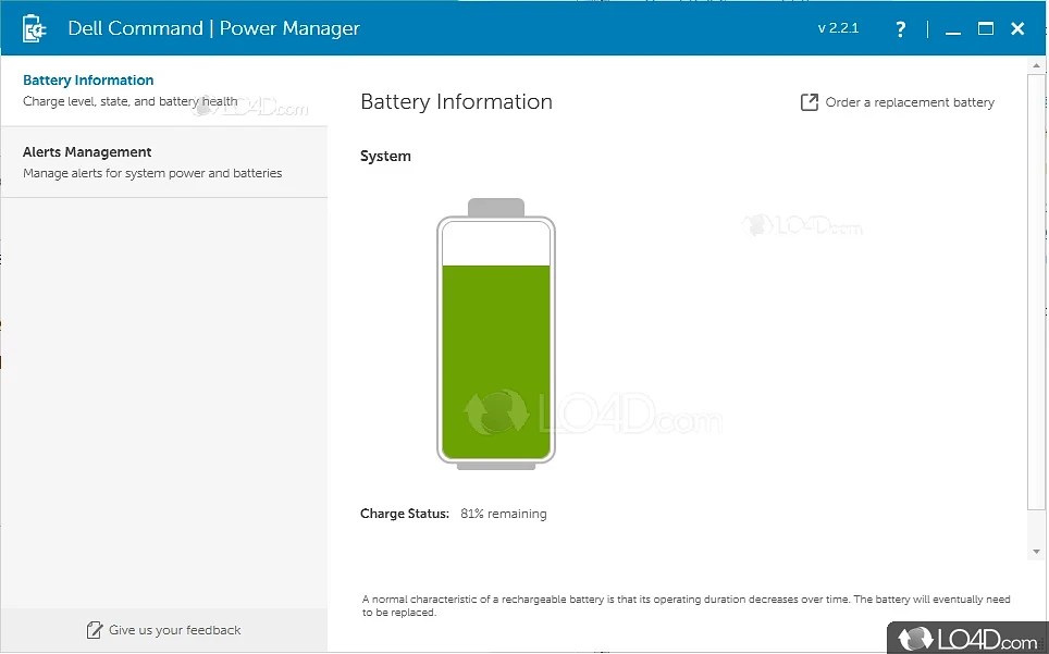 Dell Command Power Manager Screenshots