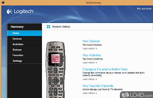 Logitech Harmony Remote Software - Download