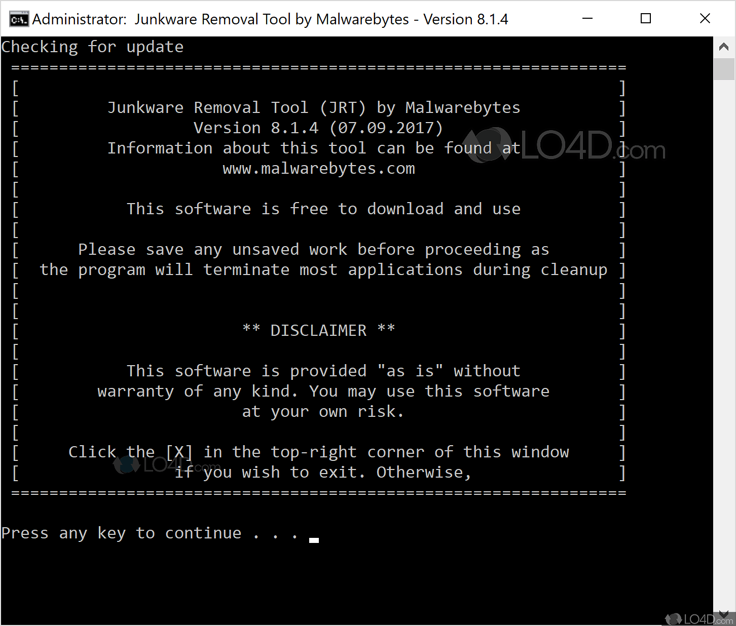Junkware Removal Tool Download