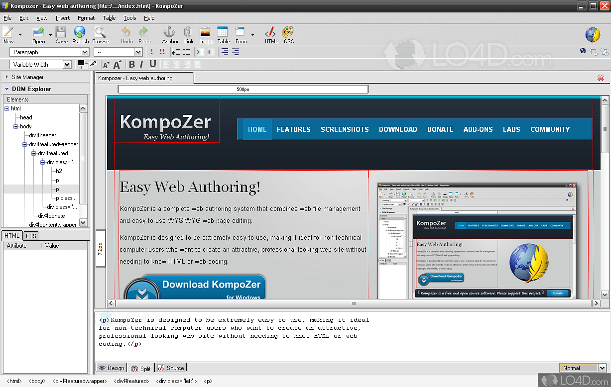KompoZer Download