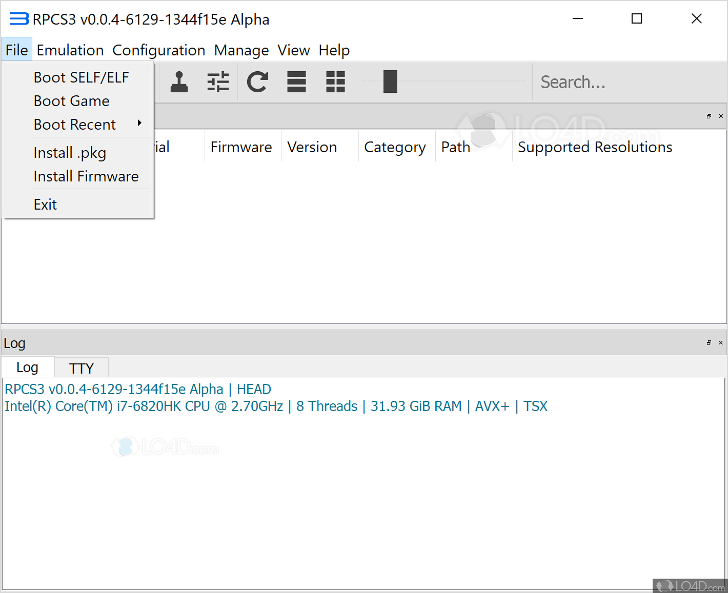 RPCS3 Sony PlayStation 3 Emulator Download