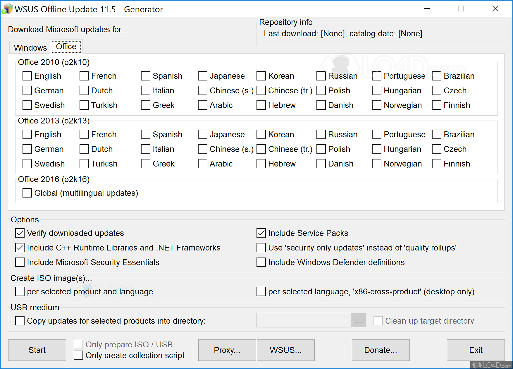 WSUS Offline Update Update Microsoft Windows and Office.